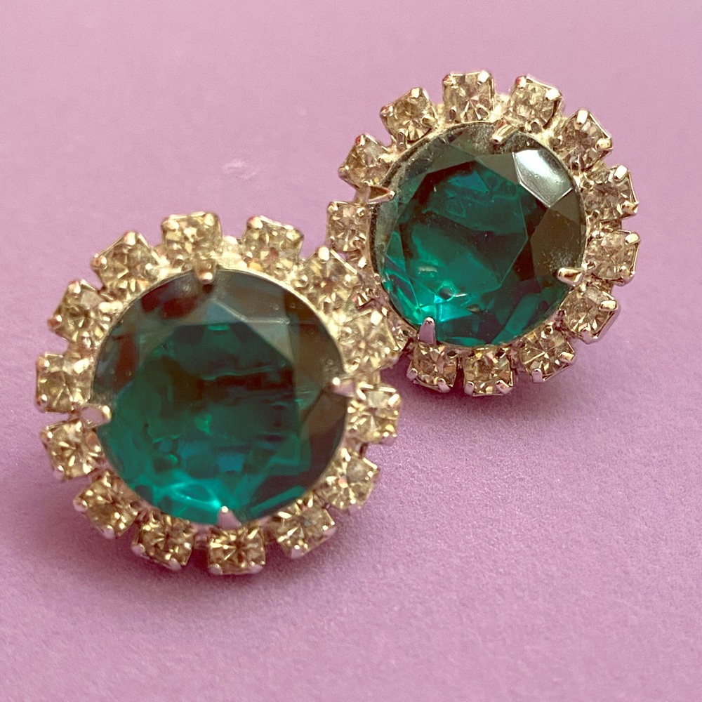 Vintage Clip on Earrings